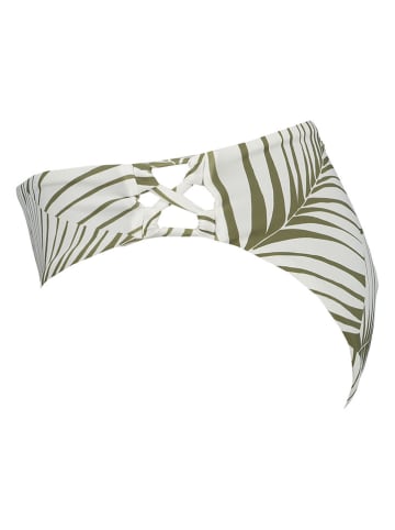 Roxy Bikini-Hose in Weiß/ Khaki