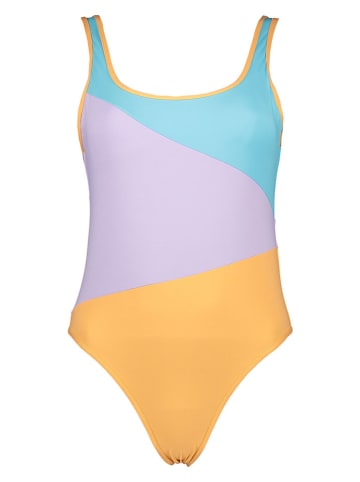 Roxy Badeanzug in Lila/ Orange/ Türkis