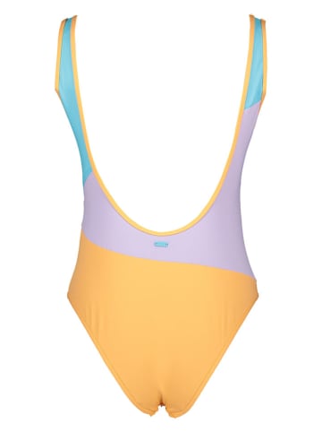 Roxy Badeanzug in Lila/ Orange/ Türkis