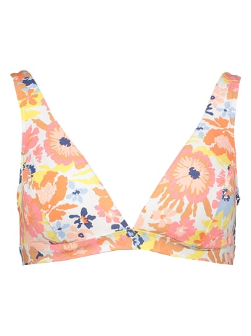 Roxy Bikini-Oberteil in Weiß/ Bunt