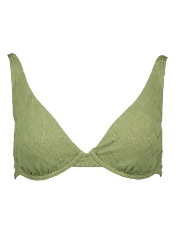 Roxy Bikini-Oberteil in Khaki