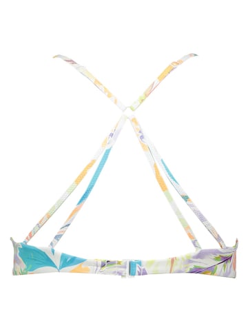 Roxy Bikinitop wit/meerkleurig