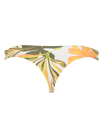 Roxy Bikini-Hose in Weiß/ Gelb/ Orange