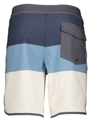 Quiksilver Szorty kąpielowe w kolorze biało-błękitno-granatowym