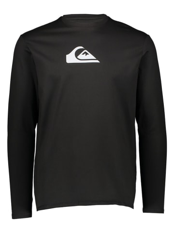 Quiksilver Koszulka kąpielowa w kolorze czarnym