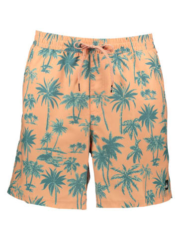 Quiksilver Zwemshorts oranje/lichtblauw