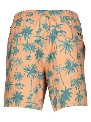Quiksilver Zwemshorts oranje/lichtblauw