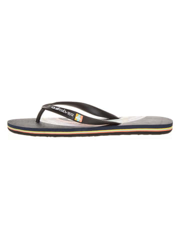 Quiksilver Japonki w kolorze czarno-granatowym