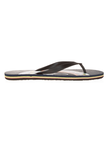 Quiksilver Japonki w kolorze czarno-granatowym