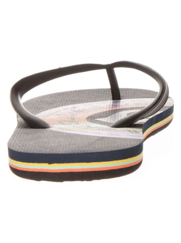 Quiksilver Japonki w kolorze czarno-granatowym