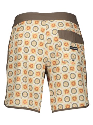 Quiksilver Szorty kąpielowe w kolorze beżowym