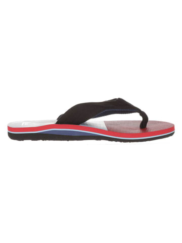 Quiksilver Japonki w kolorze czerwono-niebiesko-czarnym