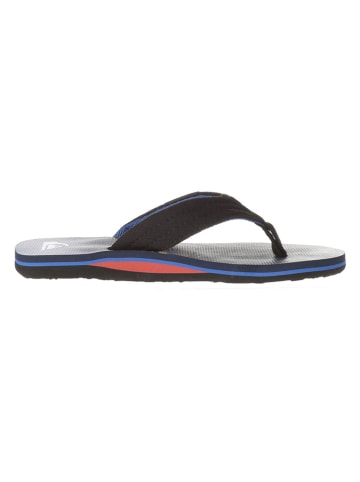 Quiksilver Japonki w kolorze czarno-niebieskim