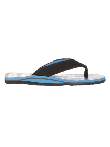 Quiksilver Teenslippers zwart/meerkleurig