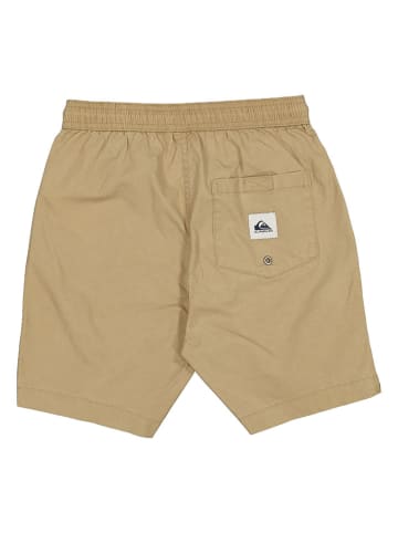Quiksilver Szorty kąpielowe w kolorze beżowym