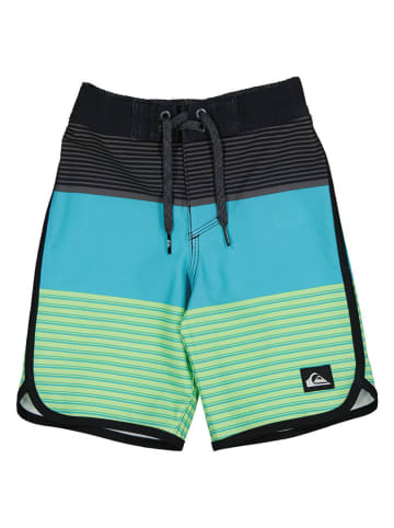 Quiksilver Zwemshort zwart/blauw/groen