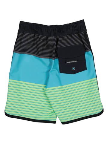 Quiksilver Zwemshort zwart/blauw/groen