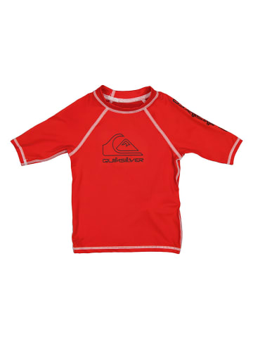 Quiksilver Koszulka kąpielowa w kolorze czerwonym