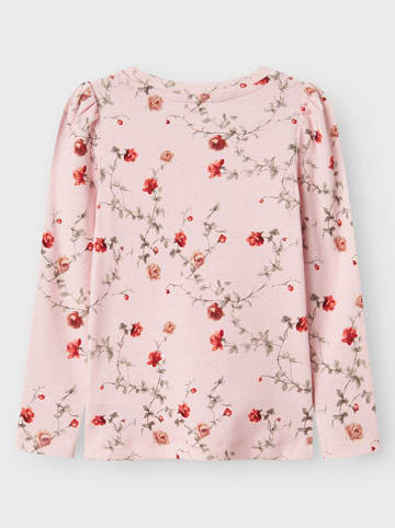 name it Longsleeves "Herosa" in Rosa/ Rot