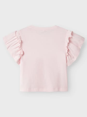 name it Shirt "Haven" lichtroze/meerkleurig
