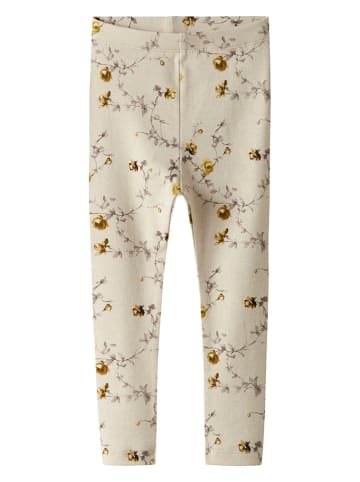 name it Legginsy "Herosa" w kolorze beżowym