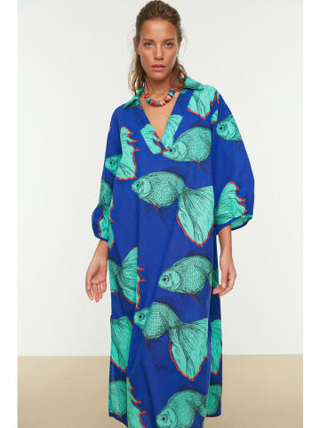 trendyol Jurk blauw/turquoise