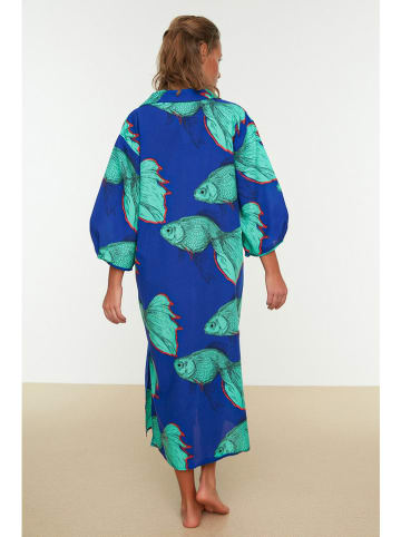 trendyol Jurk blauw/turquoise
