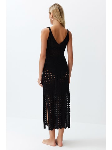 trendyol Strickkleid in Schwarz