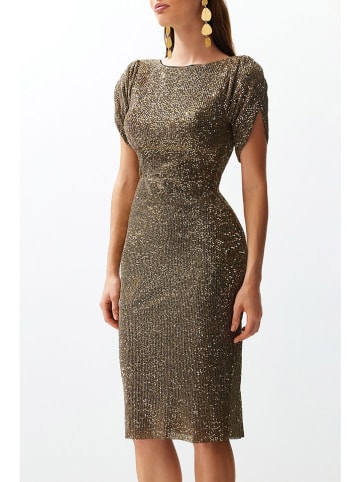 trendyol Kleid in Gold