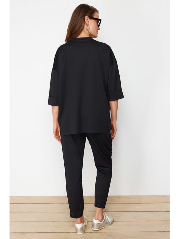 trendyol 2tlg. Outfit in Schwarz