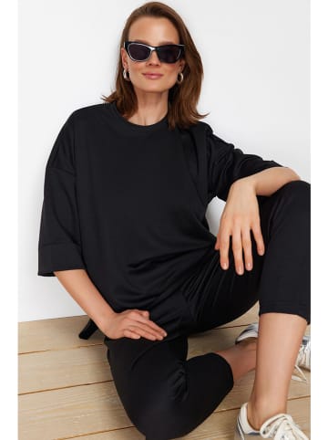 trendyol 2tlg. Outfit in Schwarz
