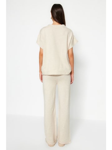 trendyol 2tlg. Outfit in Creme