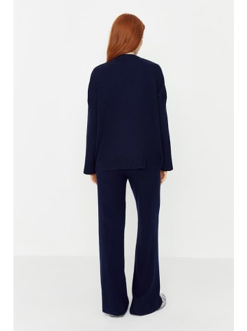 trendyol 2-delige outfit donkerblauw