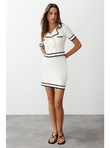 trendyol 2tlg. Outfit in Creme