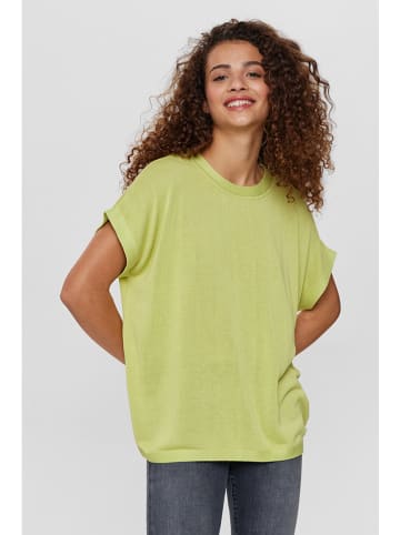 NÜMPH Strickshirt in Limette
