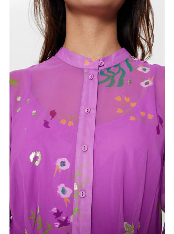NÜMPH Kleid in Lila/ Bunt