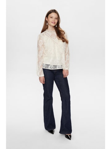 NÜMPH Bluse in Creme