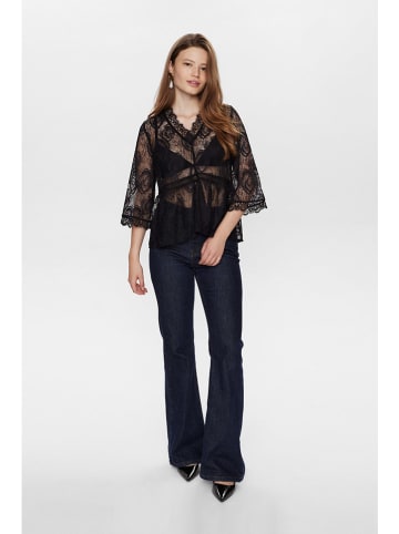 NÜMPH Bluse in Schwarz