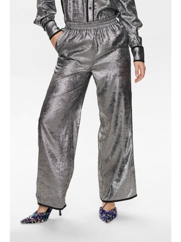 NÜMPH Broek zilverkleurig