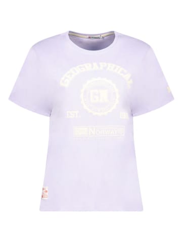 Geographical Norway Shirt in Lila