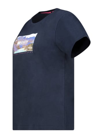 Geographical Norway Shirt in Dunkelblau