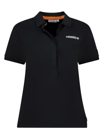 Geographical Norway Koszulka polo w kolorze czarnym