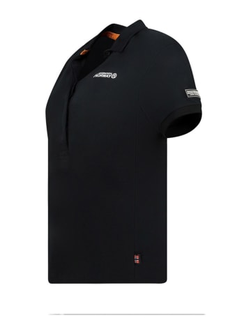 Geographical Norway Koszulka polo w kolorze czarnym