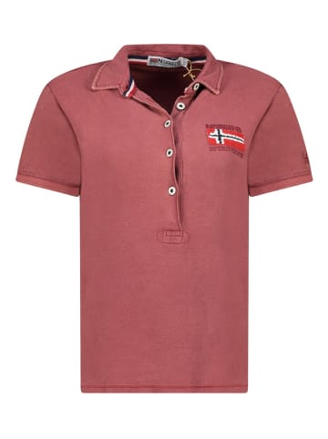 Geographical Norway Poloshirt in Rot