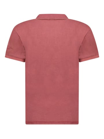 Geographical Norway Poloshirt in Rot