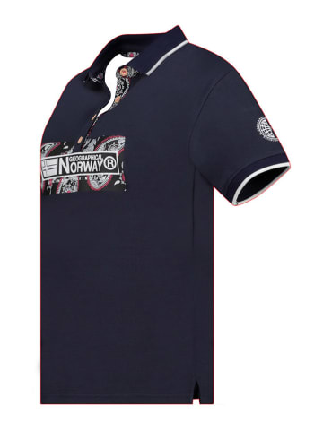 Geographical Norway Poloshirt in Dunkelblau