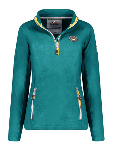 Geographical Norway Fleecepullover in Grün