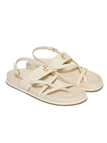 Polo Club Sandalen in Creme