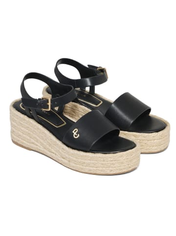Polo Club Sleehaksandalen zwart