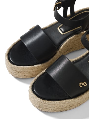 Polo Club Sleehaksandalen zwart
